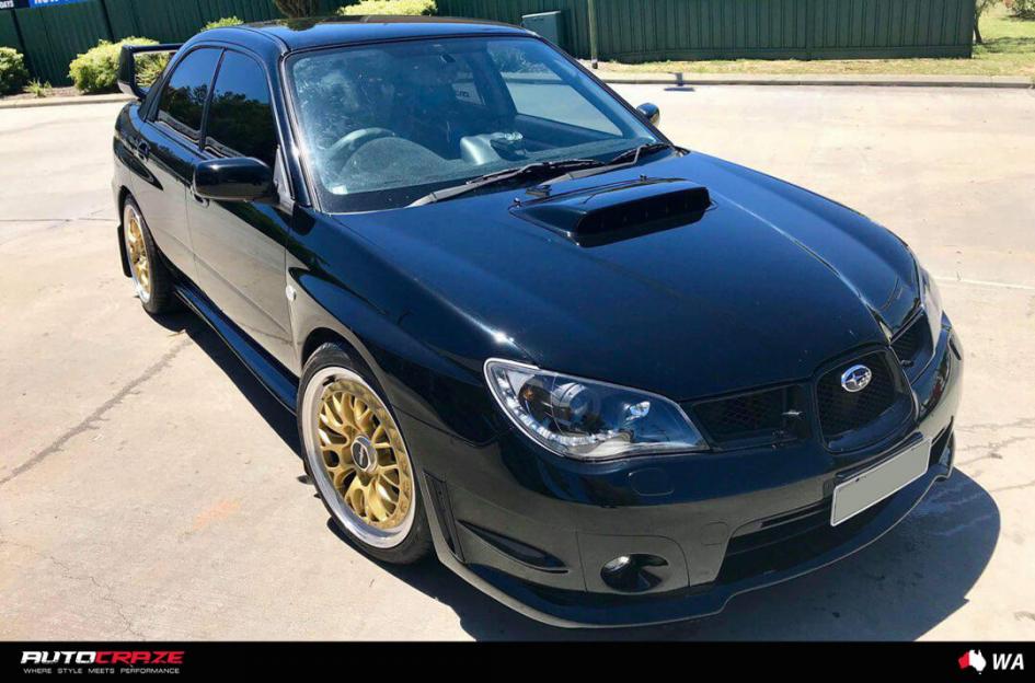 SUBARU WRX LSR GOLD POLISH LIP